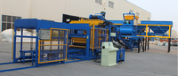 Ligne de production de blocs de pavé hydrauliques automatiques de haute précision contrôlée par PLC, vente directe d'usine Qt6-15, haute sécurité