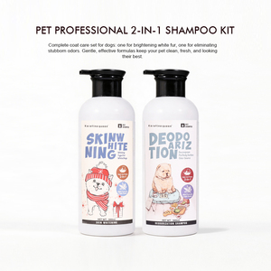 Shampooing et après-shampooing pour animaux de compagnie en gros, shampooing antifongique pour animaux de compagnie, adapté aux peaux sensibles, formule personnalisée - Product Image 1