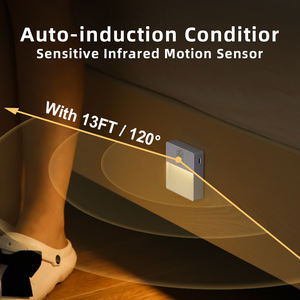 2025 luce notturna a LED ricaricabile moderna con sensore di movimento luce piede per camera da letto/corridoio/scale (certificata CE/FCC) - Product Image 2