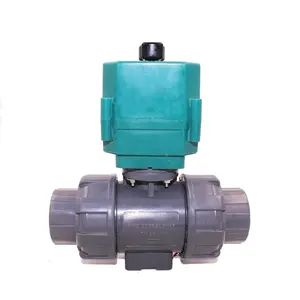 Ultra small valve CTF-001 High torque electric Plastic valve mini motorized ball valve
