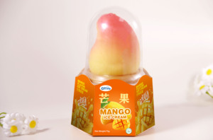 3D xoài hương vị kem trái cây tự nhiên trái cây Halal chứng nhận bán buôn vui vẻ hình tùy chỉnh Popsicle - Product Image 5