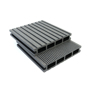 Nhà Máy Bán buôn 18 mét dày <span class=keywords><strong>WPC</strong></span> Composite decking PVC nhỏ rãnh sâu gỗ ngoài trời nhựa tấm ván bên ngoài <span class=keywords><strong>WPC</strong></span> hợp chất tầng - Product Image 3