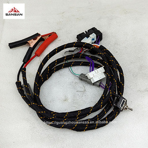 Arnés de cableado de cable de prueba 493-9039 para motor QSB6.7 Excavadora 4939039 Cable de prueba - Product Image 3