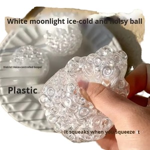 Nuevo Juguete Antiestrés Sensorial para Manos, Juguetes Blandos Taba, Bola Silenciosa para Aliviar el Estrés, Regalos, Juguetes de Cristal para Apretar, Bola de Ruido Hecha a Mano - Product Image 4