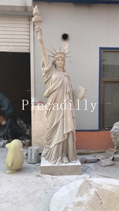Most Popular Life Size Famous American Sculpture Fiberglass Giant Statue of <strong>Liberty</strong> - Product Image 2