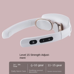 Nuevo Masajeador Cervical Eléctrico Inteligente con Compresión Caliente y Fisioterapia por Pulsos, Portátil y Plegable para Uso Doméstico - Product Image 4