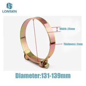 Pince à soufflet Lonsen RM80 pour compacteur à essence, compatible avec les diamètres de 105 mm à 170 mm, pour la construction routière - Product Image 3