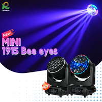 Redsun Mini 19*15W RGBW LED Bee Eye Moving Head Licht mit DMX512-Steuerung für Bankett Party Hochzeit Disco
