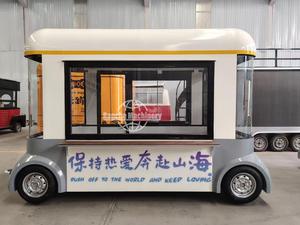 Fiberglass Snack Food Truck Mobile <b>Kitchen</b> Street Food Cart - Product Image 3