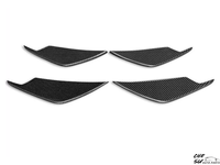 Lame décorative de pare-chocs avant personnalisée pour BMW M3 M4 G80 G82, style AC amélioré, kit carrosserie en fibre de carbone sèche 3K de haute qualité