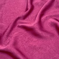 Tissu de mode féminine 100% polyester acétate plissé satiné double face avec texture froissée drapée pour l'habillement et l'industrie du bagage