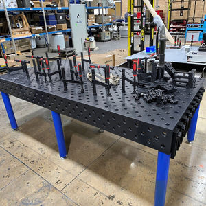 Table de soudage 3D en fonte à usage intensif personnalisée en usine Table de soudage 3D réglable à haut rendement - Product Image 1