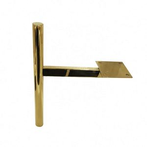 Pieds de meubles en acier inoxydable pour table basse, canapé, meuble TV - Couleur or champagne, utilisation en extérieur et en salon - Product Image 5