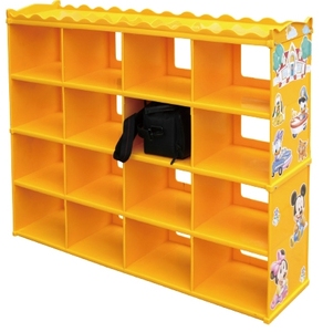 CE ha approvato bambino armadio di stoccaggio di plastica/scuola materna i bambini scarpiera/scarpe cabinet mobili di liquidazione per la scuola materna QX-205C - Product Image 4