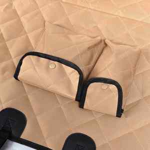 Funda de Asiento de Coche para Perro, Impermeable al 100%, Antideslizante, Universal para Asiento Trasero, OEM ODM - Product Image 4