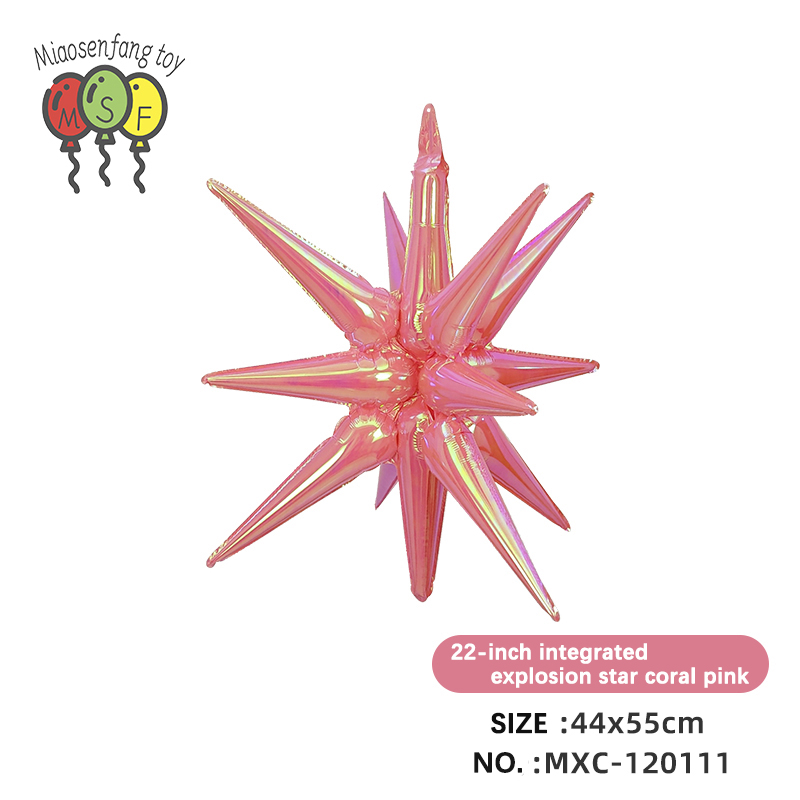 Rosa coral iridiscente