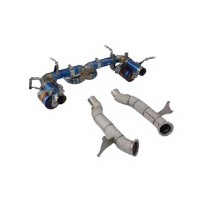 Système d'échappement complet de haute qualité pour Ferrari 458 F136 V8 4.5L, système d'échappement à réglage automatique contrôlé par soupape, pièces de rechange - Product Image 1
