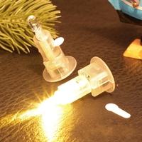 Kit DIY de lumières LED : Petites lanternes en forme de tour, mini lampes électroniques en papier pour la décoration de fêtes, anniversaires, mariages et vacances