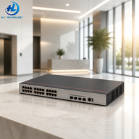 Switch de Red Ethernet Administrado Gigabit PoE+ de 24 Puertos 5735S-S24P4X-A con 4 Puertos de Enlace Ascendente SFP+ de 10G, Alimentación a Través de Ethernet Empresarial