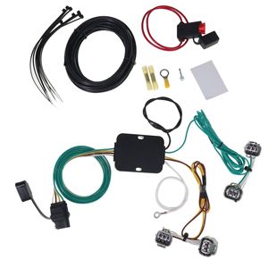 Cherokee 56208 118605 Trailer Wiring Harness 4 Pin 12 V 1 Meter PVC Insulated IP65 For US Vehicles - Product Image 2