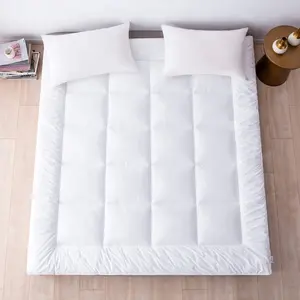 Hot Selling Wholesale Soft Hotel <strong>Feather</strong> and Down Queen <strong>Bed</strong> Mattress <strong>Topper</strong> - Product Image 5