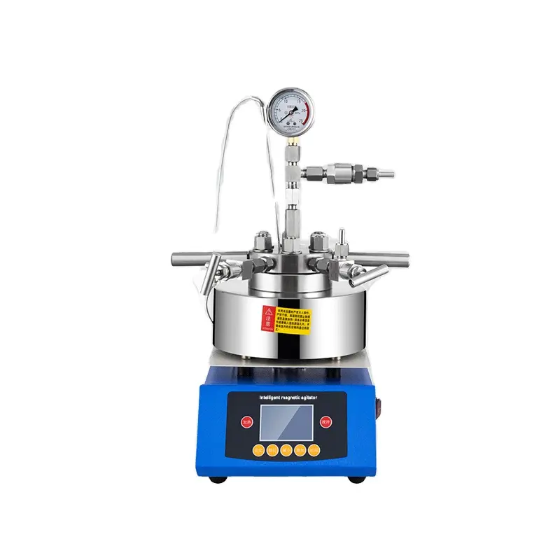 High pressure reactor laboratory stainless steel reactor high temperature and high pressure magnetic mechanical stirring