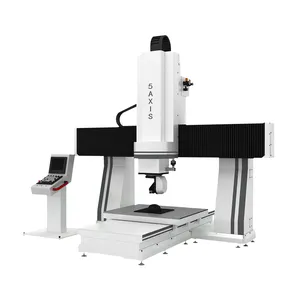 LUDIAO 5 Axis CNC 1300*2500mm Large Size CNC Router 5Axis CNC Wood Cutter