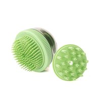 Brosse de massage douce pour chiens et chats, accessoires de toilettage pour animaux, brosse de bain et de douche avec distributeur de shampoing, brosse de toilettage pour poils, peigne de toilettage pour animaux