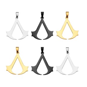 Pendentif Assassin en Acier Inoxydable de Haute Qualité pour la Vente en Gros, Idéal pour la Création de Colliers, Porte-clés et Accessoires de Bijoux DIY - Product Image 3