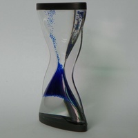 Compteur de gravité automatique en acrylique, outil de contrôle de l'inversion, calmant, relaxation visuelle, liquide éducatif, pour l'eau, le sable, horloge, sablier