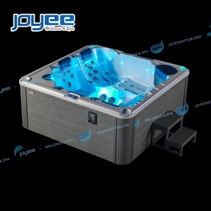 JOYEE-bañera de hidromasaje de alta calidad para 5 personas, SPA al aire libre para <span class=keywords><strong>casa</strong></span>/jardín, entrega rápida - Product Image 4