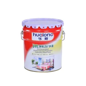 Pintura de emulsión sin formaldehído para pared Exterior, Color opcional, venta al por mayor de fábrica