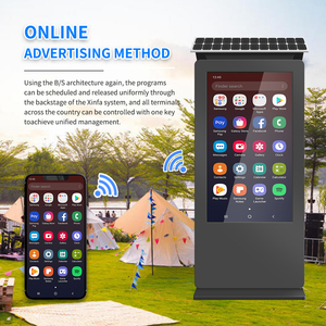 Nuevo Unipole Publicidad al aire libre Desplazamiento Energía solar Poste de luz Tablero de letrero Caja de luz - Product Image 6