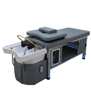 Kisen Shampoo System with Direct Water Connection Thai Massage Japeness Head Spa Bed <b>Table</b> Professional Salon Treatments - Product Image 1