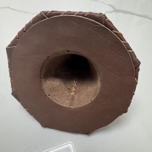 Chapeau de tri <span class=keywords><strong>HP</strong></span> en cuir de mouton véritable, fait main, vintage, chapeau de sorcier - Product Image 4