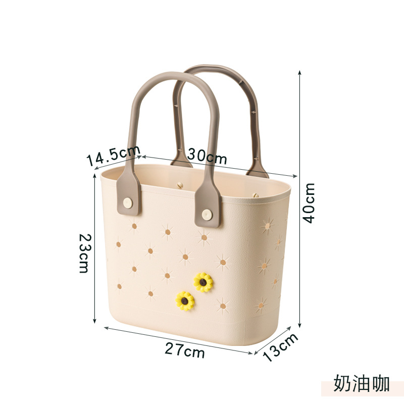 Round Hole Cream Coffee