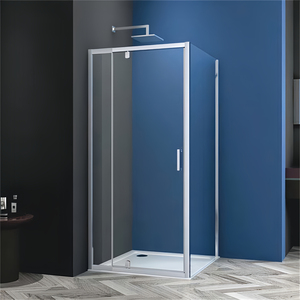 Oumeiga moderna porta doccia scorrevole facile da pulire pannelli fissi a parete per la stanza umida <span class=keywords><strong>vicino</strong></span> a Me schermo doccia - Product Image 6