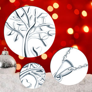 2025 YH JEWELLERY Venta caliente 925 Collar con colgante de árbol de la vida familiar de plata esterlina Regalo para Lalies - Product Image 3