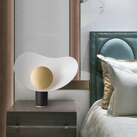 Lampe de table moderne en marbre, décoration d'intérieur, maison, villa, salon, hôtel, chambre à coucher
