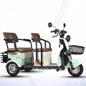 High Quality Wholesale Three <strong>Wheeled</strong> <strong>E</strong> Bikes Tricycle Trike 2 Passenger <strong>3</strong> Wheel Electric <strong>Scooter</strong> for Adults - Product Image 5