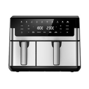 Friggitrice digitale a doppia aria Ready Bell per grandi <span class=keywords><strong>dimensioni</strong></span> 11L 2600W Smart lavabile per uso domestico - Product Image 3