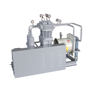 Compresor de dióxido de carbono pequeño, de tipo recíproco, sin aceite, con lubricación por correa, refrigerado por aire, con conversión de frecuencia. - Product Image 6
