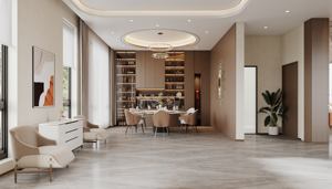 Diagramme d'effet de rendu <span class=keywords><strong>3D</strong></span> de villa de luxe italienne haut de gamme - Conception personnalisée de toute la maison, application hôtelière et résidentielle haut de gamme - Product Image 5