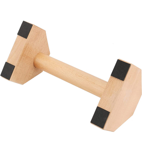Gimnasio en casa Entrenamiento Calistenia Equipo Duradero Madera Push-Up Soporte (Push <span class=keywords><strong>Bar</strong></span>) - Product Image 4