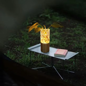 Lampe de table LED en forme de vase, décoration de bureau, éclairage pour plantes, vase en acrylique, décoration d'intérieur, bonsaï, éclairage étanche, décoration de chambre - Product Image 5