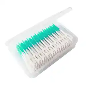 TDF 160 suave cepillo de dientes de dedo de silicona interdentales hilo dental cepillo