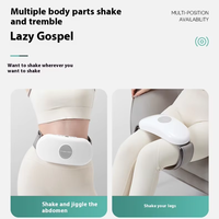 Ceinture abdominale chauffante électrique à haute fréquence pour le ventre, thérapie thermique abdominale, ceinture amincissante pour la taille, masseur corporel portable avec minuterie