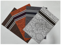 Napperons de table rectangulaires de luxe classiques personnalisés écologiques 70% PVC + 30% polyester, imperméables et isolants pour la salle à manger