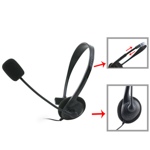 Casque filaire supra-auriculaire de haute qualité avec écouteurs de centre d'appel de microphone pour l'éducation et le bureau - Product Image 3
