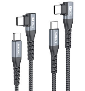 Cable de Carga Rápida SUNGUY Tipo-C 60W 3A al por Mayor de Fábrica, Cable de Carga USB-C con Logotipo Personalizado, Cable Multiusos - Product Image 1